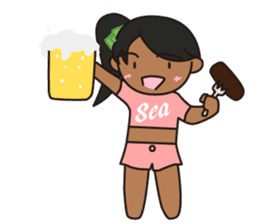 Ryoko's Surfing Life sticker #5575193