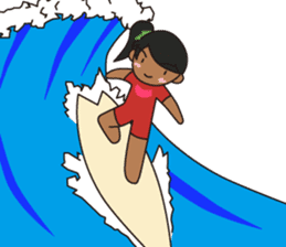 Ryoko's Surfing Life sticker #5575201