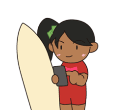 Ryoko's Surfing Life sticker #5575209