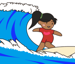 Ryoko's Surfing Life sticker #5575210