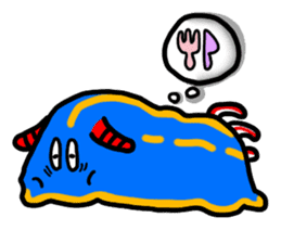 Sea slug boy sticker #5575259