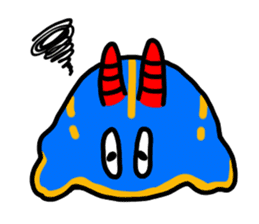 Sea slug boy sticker #5575266