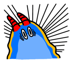 Sea slug boy sticker #5575273