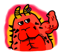 Sea slug boy sticker #5575284