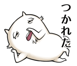 Old uncle dog sticker #5575786