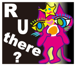 SHOCKING PINKiee the Cat <English Ver.2> sticker #5576701