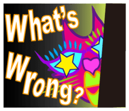 SHOCKING PINKiee the Cat <English Ver.2> sticker #5576704