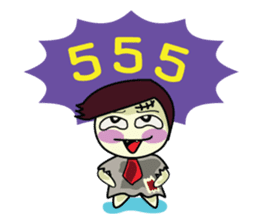 EDWARD (ZOMBIE BOY) sticker #5577022