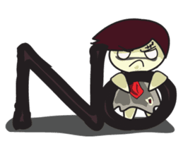 EDWARD (ZOMBIE BOY) sticker #5577026