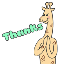 Sunny the Giraffe(English Version) sticker #5577414