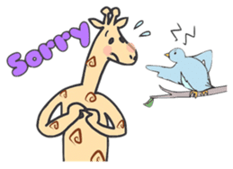 Sunny the Giraffe(English Version) sticker #5577415