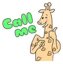 Sunny the Giraffe(English Version) sticker #5577423