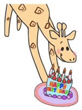 Sunny the Giraffe(English Version) sticker #5577424