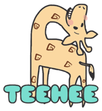 Sunny the Giraffe(English Version) sticker #5577427