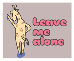 Sunny the Giraffe(English Version) sticker #5577429