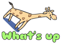 Sunny the Giraffe(English Version) sticker #5577432