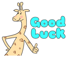 Sunny the Giraffe(English Version) sticker #5577436