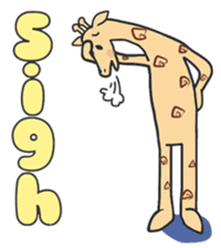 Sunny the Giraffe(English Version) sticker #5577437