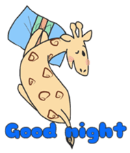 Sunny the Giraffe(English Version) sticker #5577442