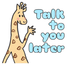 Sunny the Giraffe(English Version) sticker #5577443
