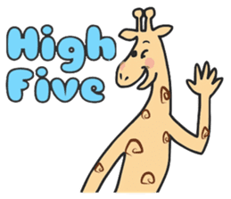 Sunny the Giraffe(English Version) sticker #5577446