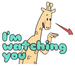 Sunny the Giraffe(English Version) sticker #5577447