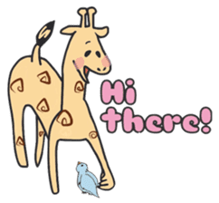 Sunny the Giraffe(English Version) sticker #5577448
