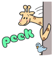 Sunny the Giraffe(English Version) sticker #5577449