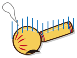 Kokeshi de Sticker English version sticker #5577531