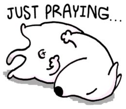 Arron the Bull Terrier (II) sticker #5577574