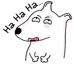 Arron the Bull Terrier (II) sticker #5577577