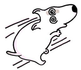 Arron the Bull Terrier (II) sticker #5577607