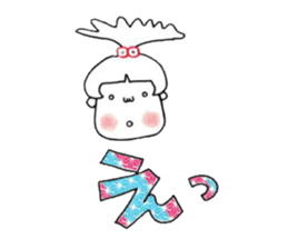bilin-Kimono-girl sticker #5578038
