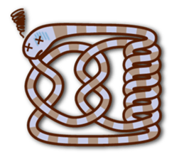Knotted snakes Vol.2 sticker #5578334