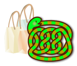 Knotted snakes Vol.2 sticker #5578335