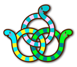 Knotted snakes Vol.2 sticker #5578336