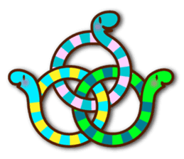 Knotted snakes Vol.2 sticker #5578336