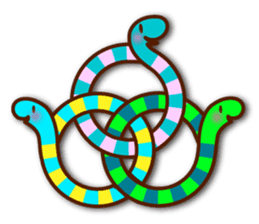 Knotted snakes Vol.2 sticker #5578336