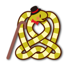 Knotted snakes Vol.2 sticker #5578341