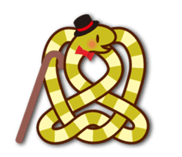 Knotted snakes Vol.2 sticker #5578341