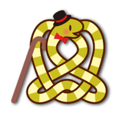 Knotted snakes Vol.2 sticker #5578341