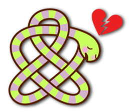Knotted snakes Vol.2 sticker #5578342