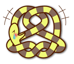 Knotted snakes Vol.2 sticker #5578345