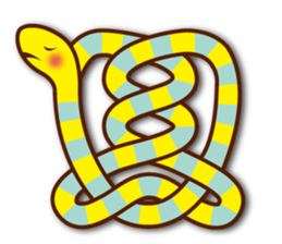 Knotted snakes Vol.2 sticker #5578346