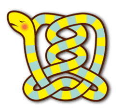 Knotted snakes Vol.2 sticker #5578346