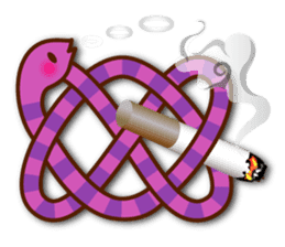 Knotted snakes Vol.2 sticker #5578347