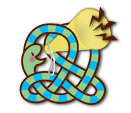 Knotted snakes Vol.2 sticker #5578349