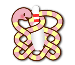 Knotted snakes Vol.2 sticker #5578351