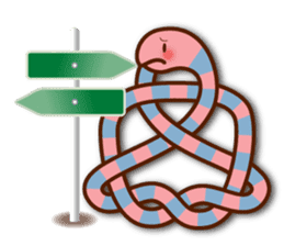 Knotted snakes Vol.2 sticker #5578352
