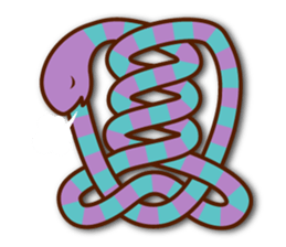 Knotted snakes Vol.2 sticker #5578353